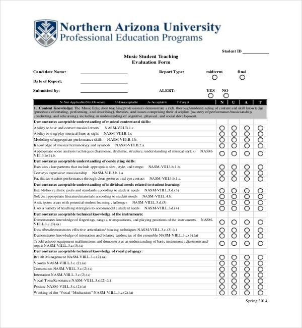 FREE 13 Sample Student Assessment Forms In PDF MS Word Excel FREE 13 Sample Student Assessment Forms In PDF MS Word Excel
