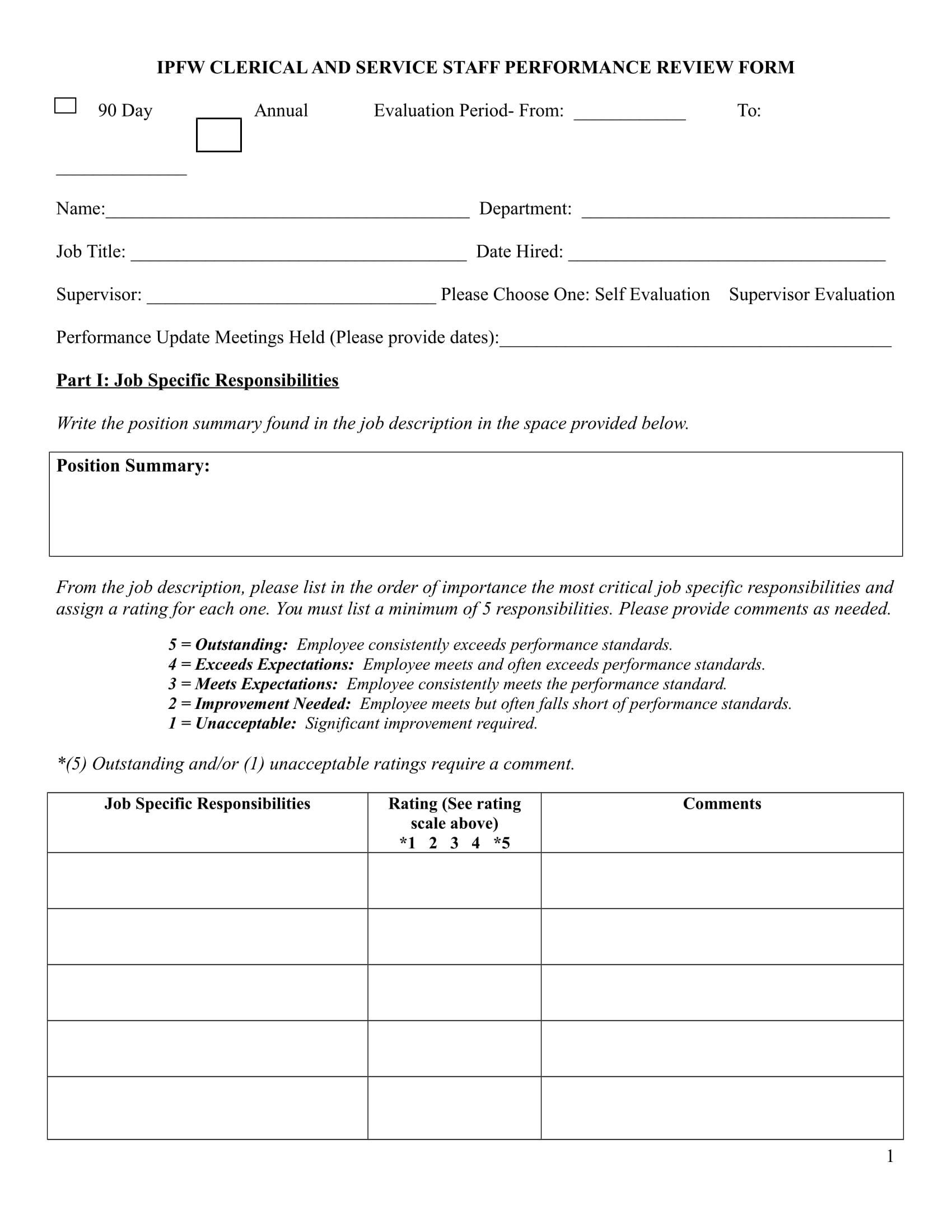 FREE 14 90 Day Review Forms In PDF MS Word FREE 14 90 Day Review Forms In PDF MS Word