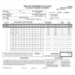 FREE 15 Sample Employee Review Forms In PDF Excel Word