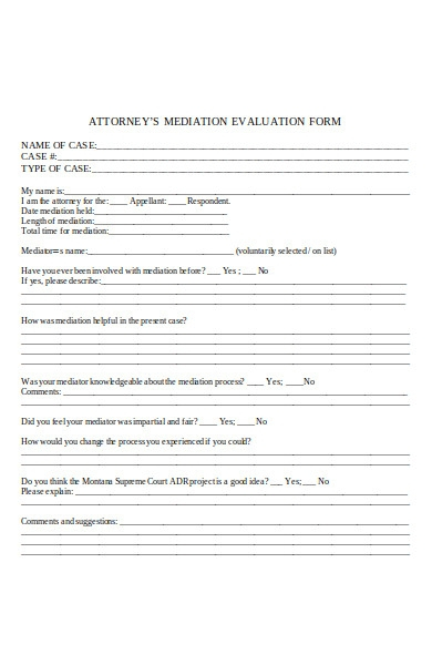 FREE 50 Attorney Forms In PDF MS Word