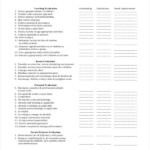 FREE 9 Self Evaluation Sample Form Samples In PDF MS Word