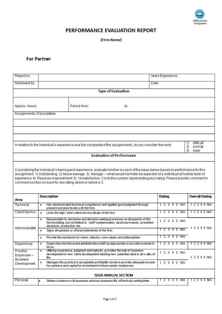 How To Write An HR Performance Evaluation Report Download This Human 