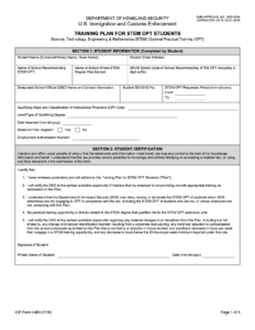 form i983 self evaluation