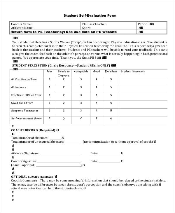 Self Evaluation Form Of Receptionist Receptionist Appraisal Answers 
