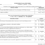 Supervisor Evaluation Form Download Printable PDF Templateroller
